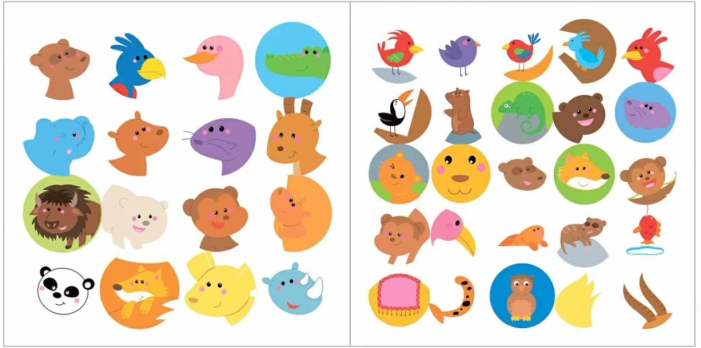 Мой первый альбом 3+. Дикие животные с наклейками - Робинс фото 5