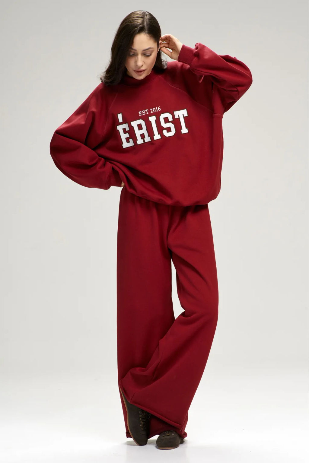 Брюки-трубы Wine