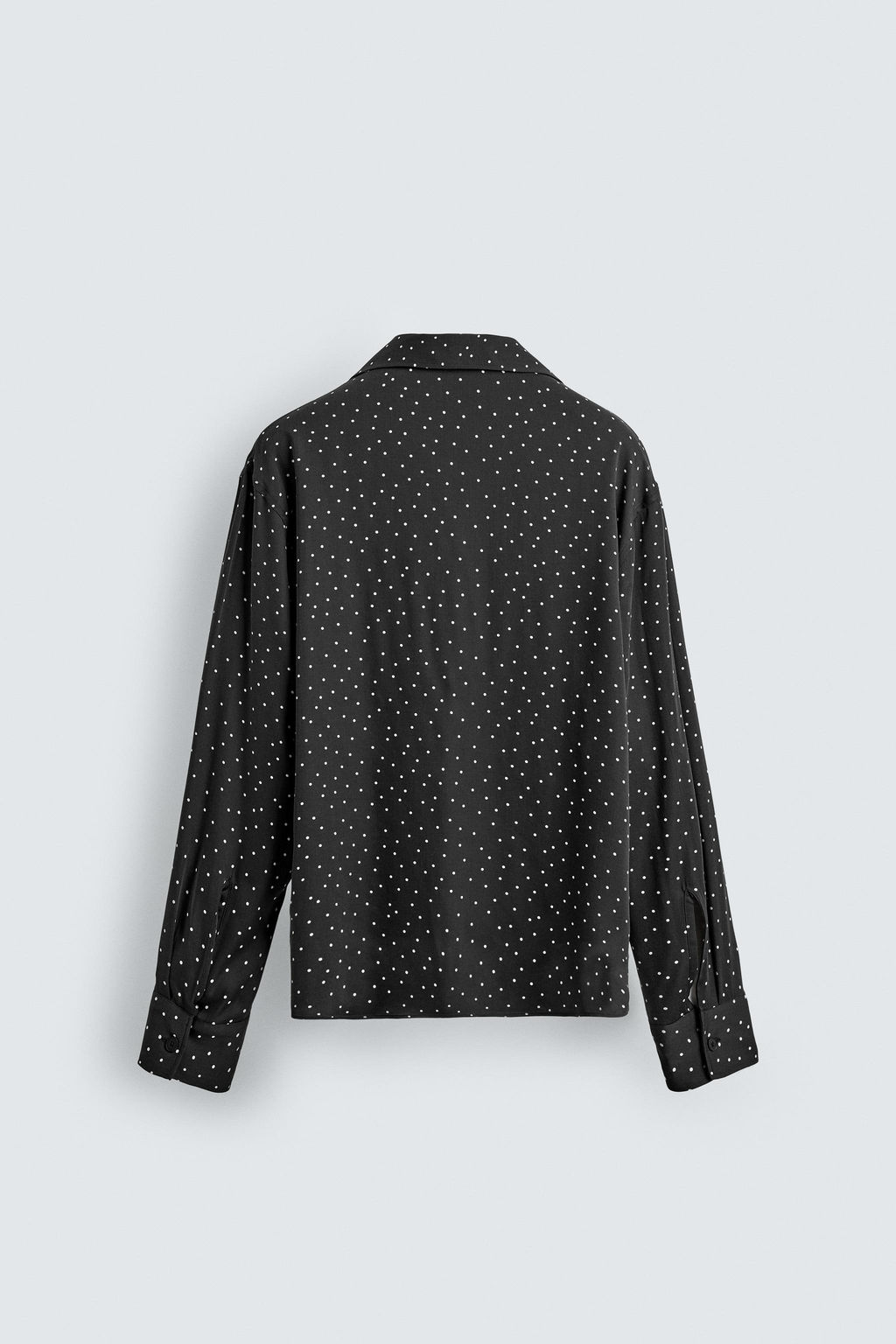 FLOWING POLKA DOT SHIRT - Zara фото 9