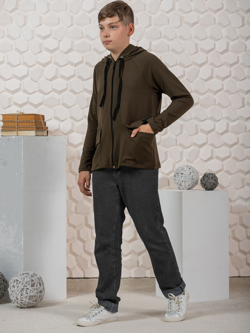 Толстовка Тимур графит - Ладошки фото 9