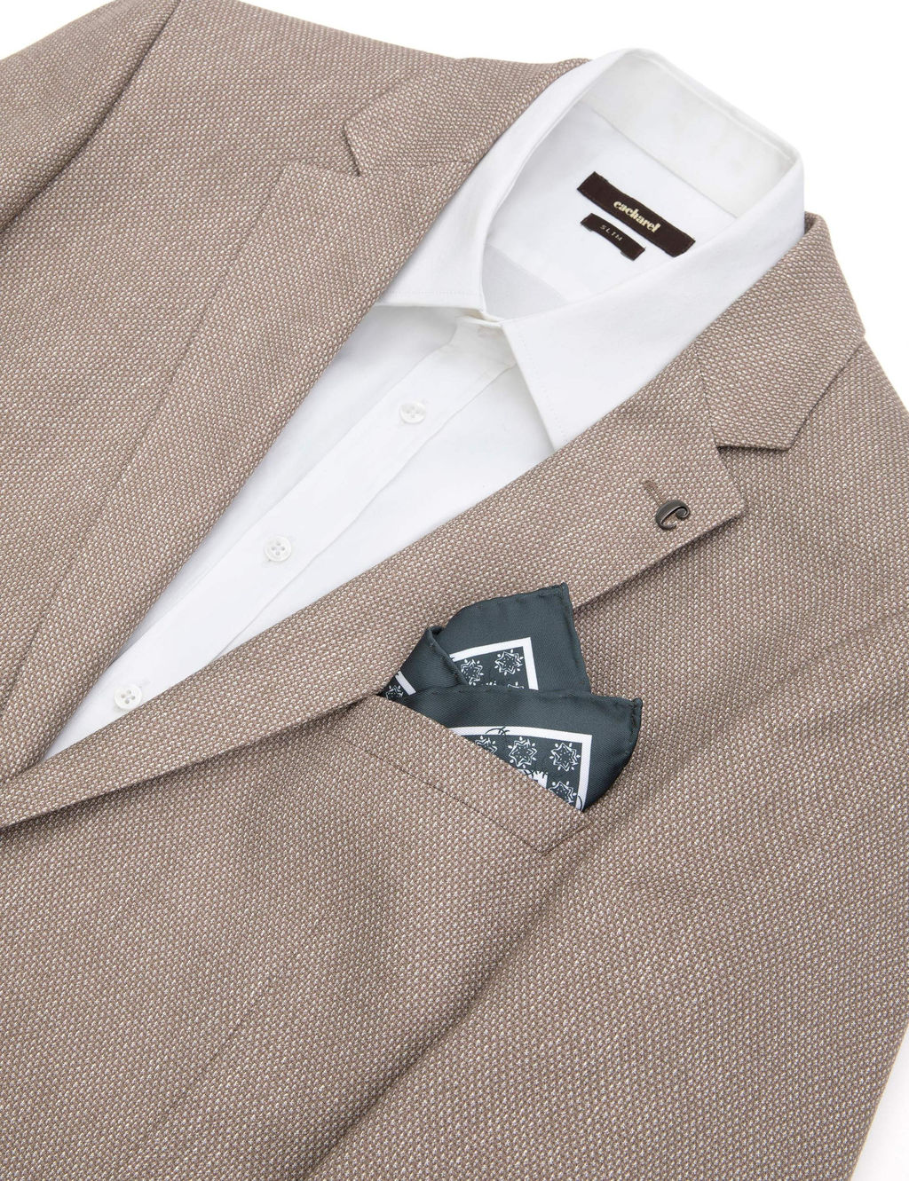 Серый платок