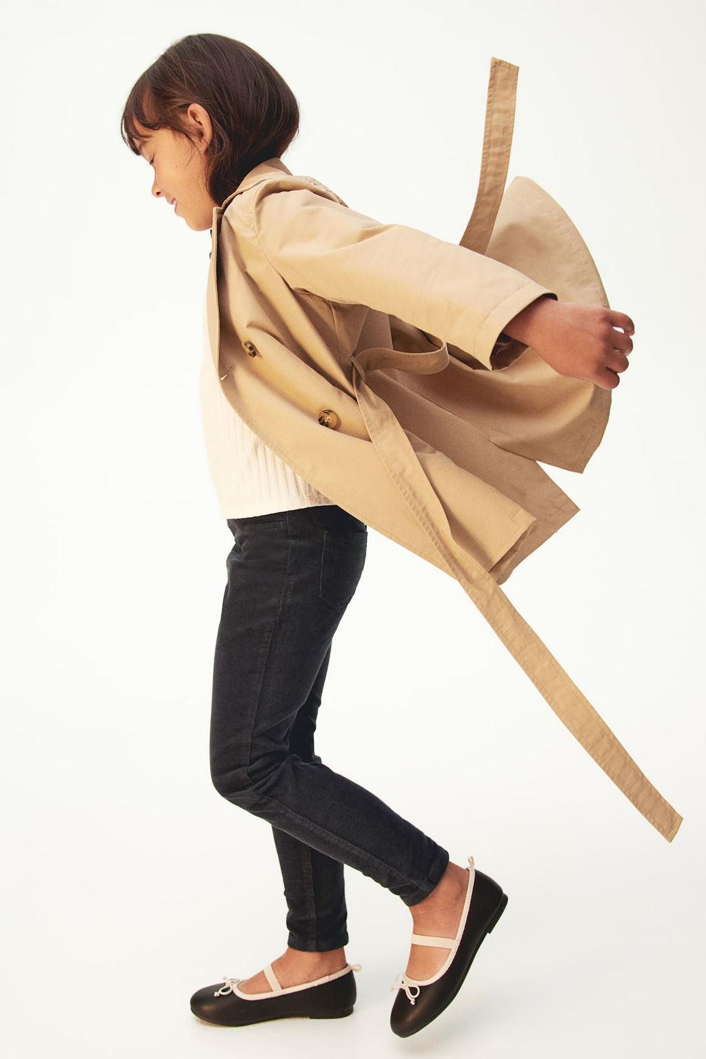 Pantalon de pana Skinny Fit - H&m фото 3