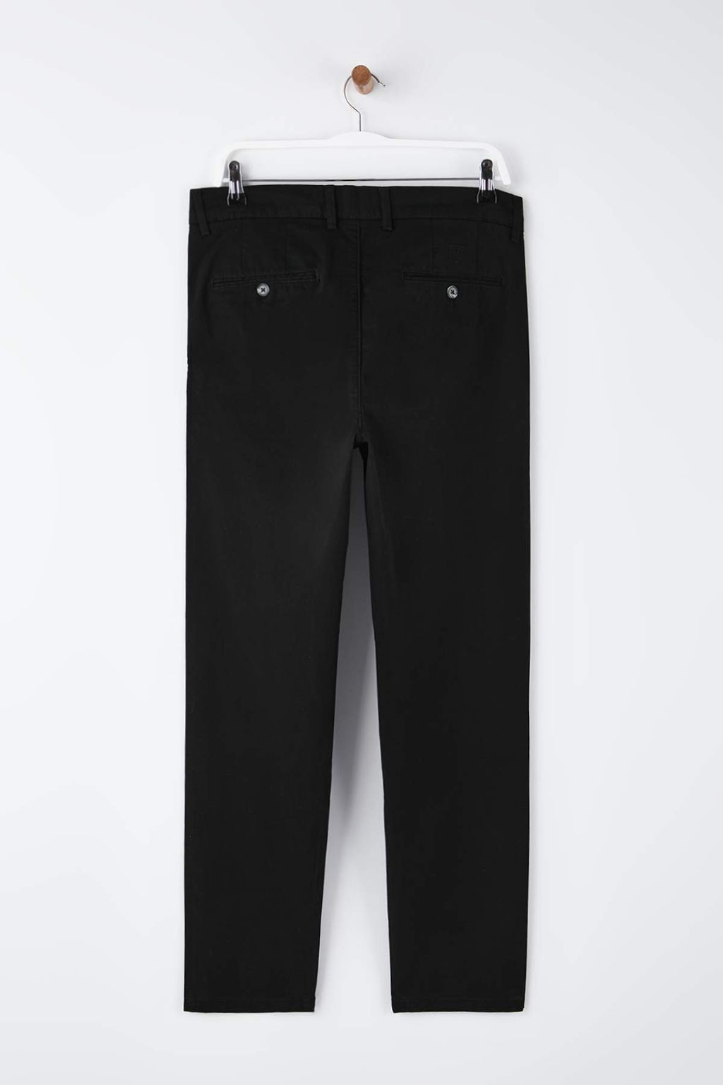 Siyah Erkek Dokuma Esnek Kumas Pantolon TMNAW26PL00033 - Trendyolmilla фото 4