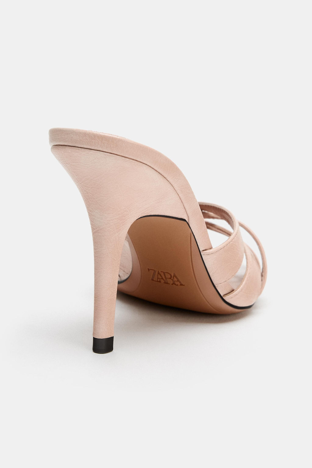 SANDALIA TAC?N CRUZADA / Beige