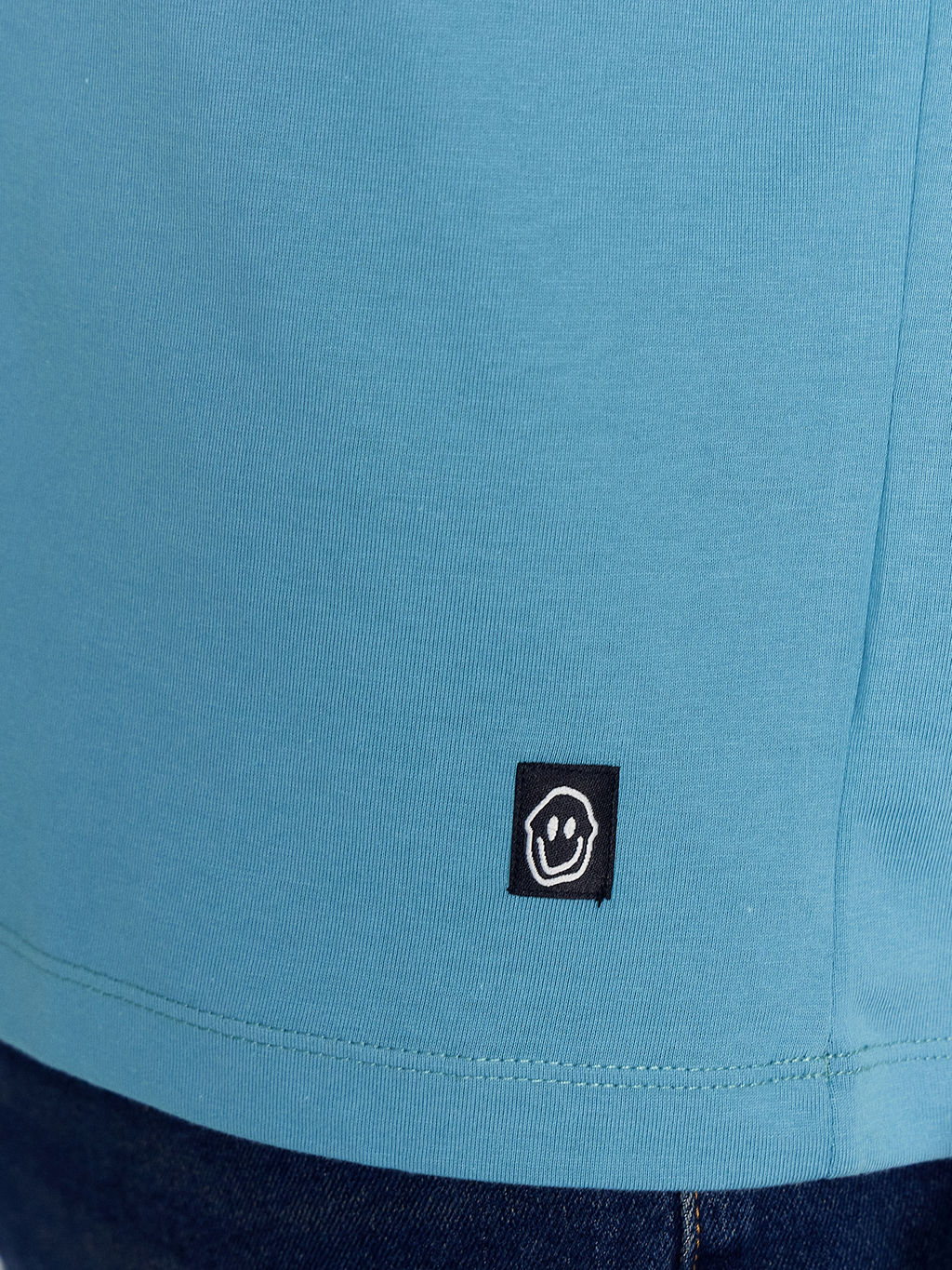 Футболка мужская синяя с печатью лазурный берег +печать 111742 - Mark formelle фото 5