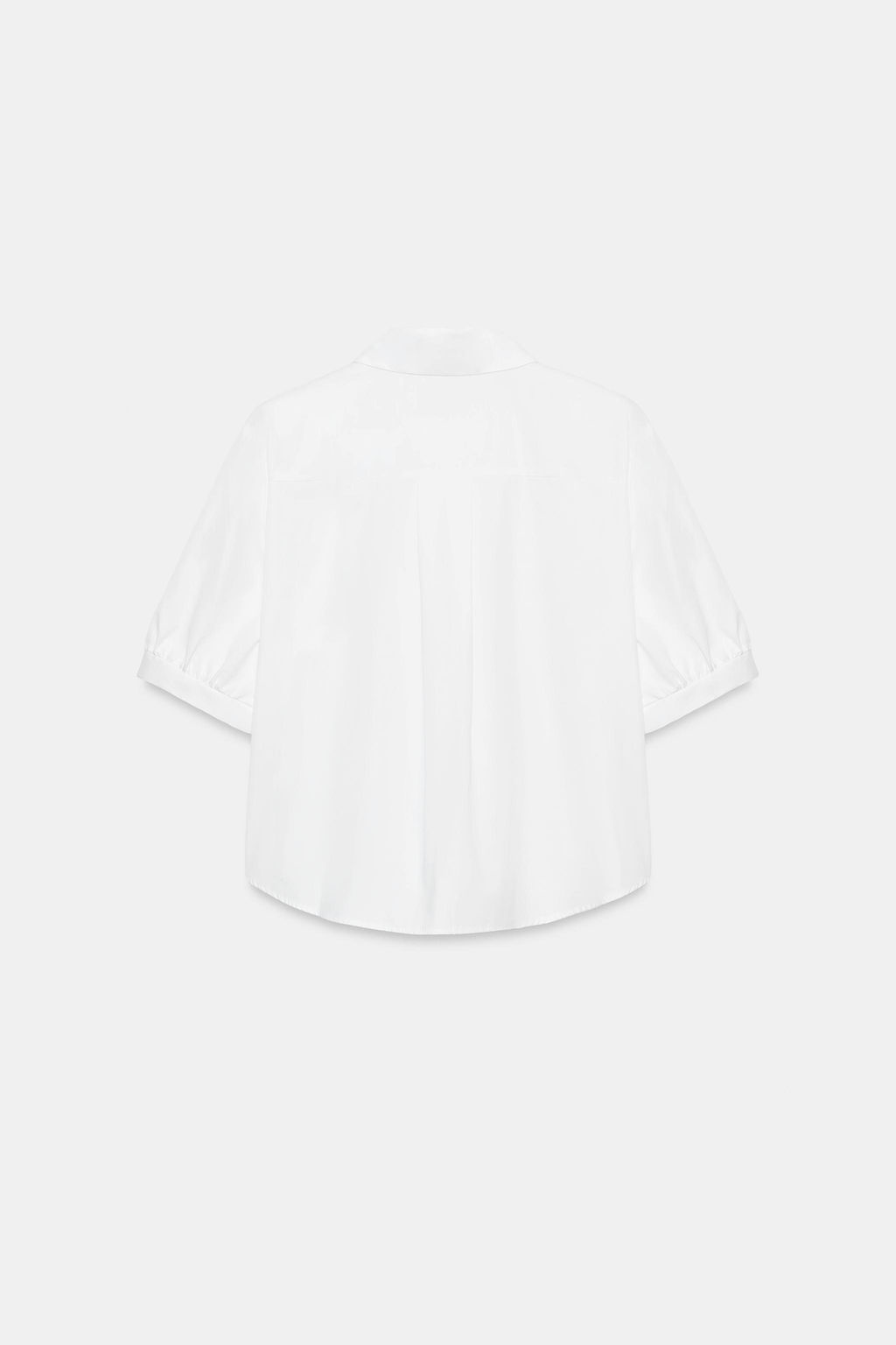 CAMISA POPEL?N PERLAS / Blanco - Zara фото 2