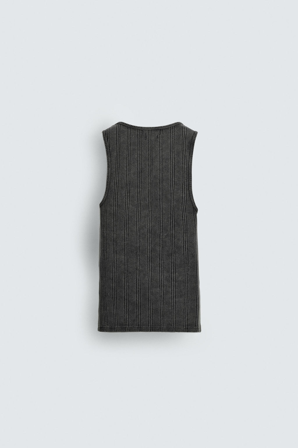 CAMISETA TANK PUNTO RIB / Negro - Zara фото 9