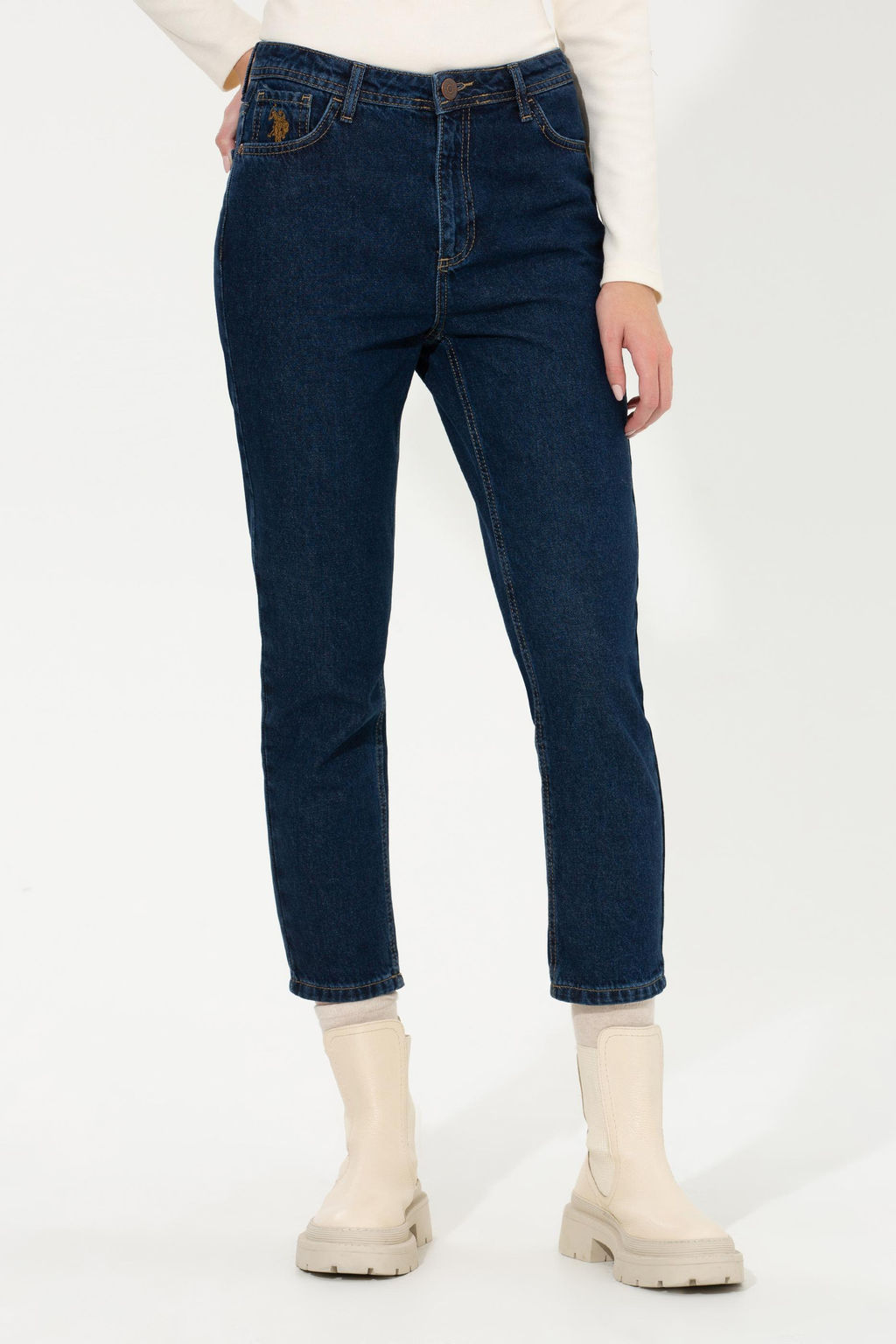 U. S. Polo Assn Женские синие джинсовые брюки - U.s. polo assn фото 2