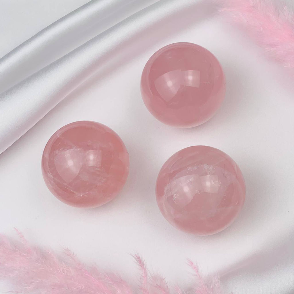 Шар из Розового кварца