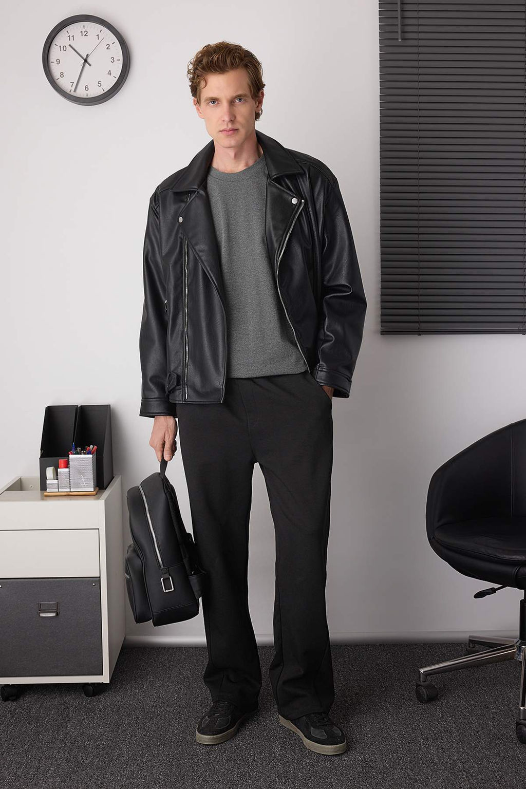 Siyah Erkek Pantolon TMNAW26PL00000 - Trendyolmilla фото 6