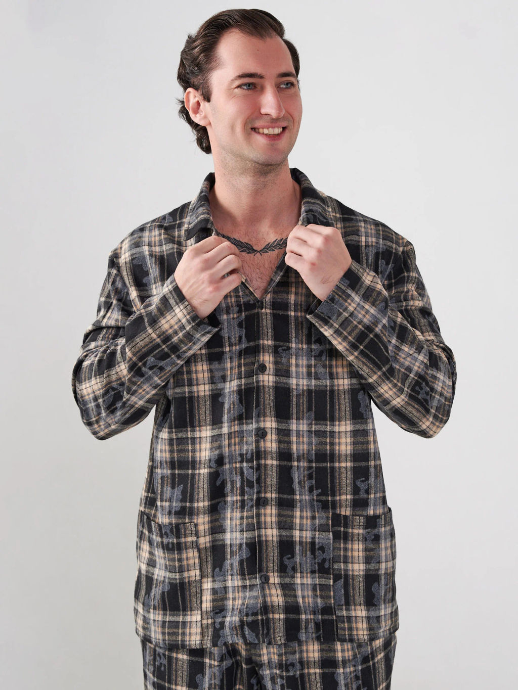 Пижама мужская Добрый вечер - Оптима фото 4