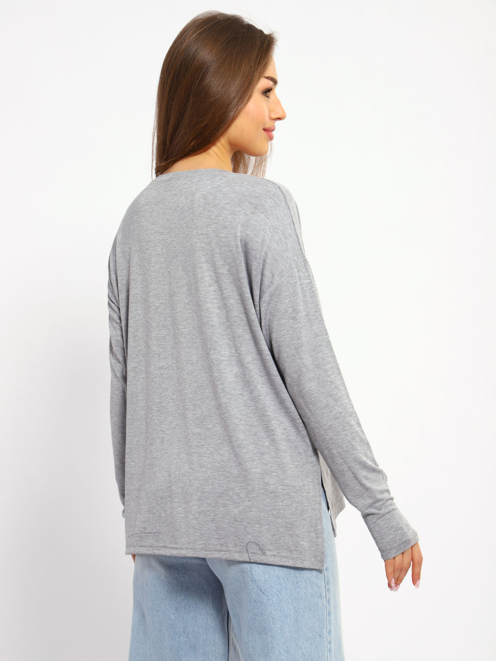 *Джемпер женский Ф-3-040в (серый)
