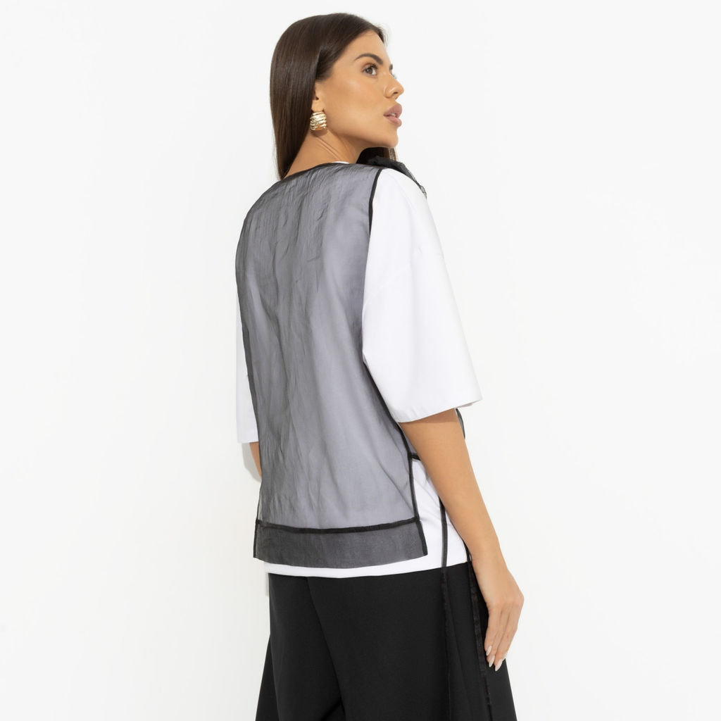 Накидка на завязках, Вызывающе элегантная - Charutti фото 5