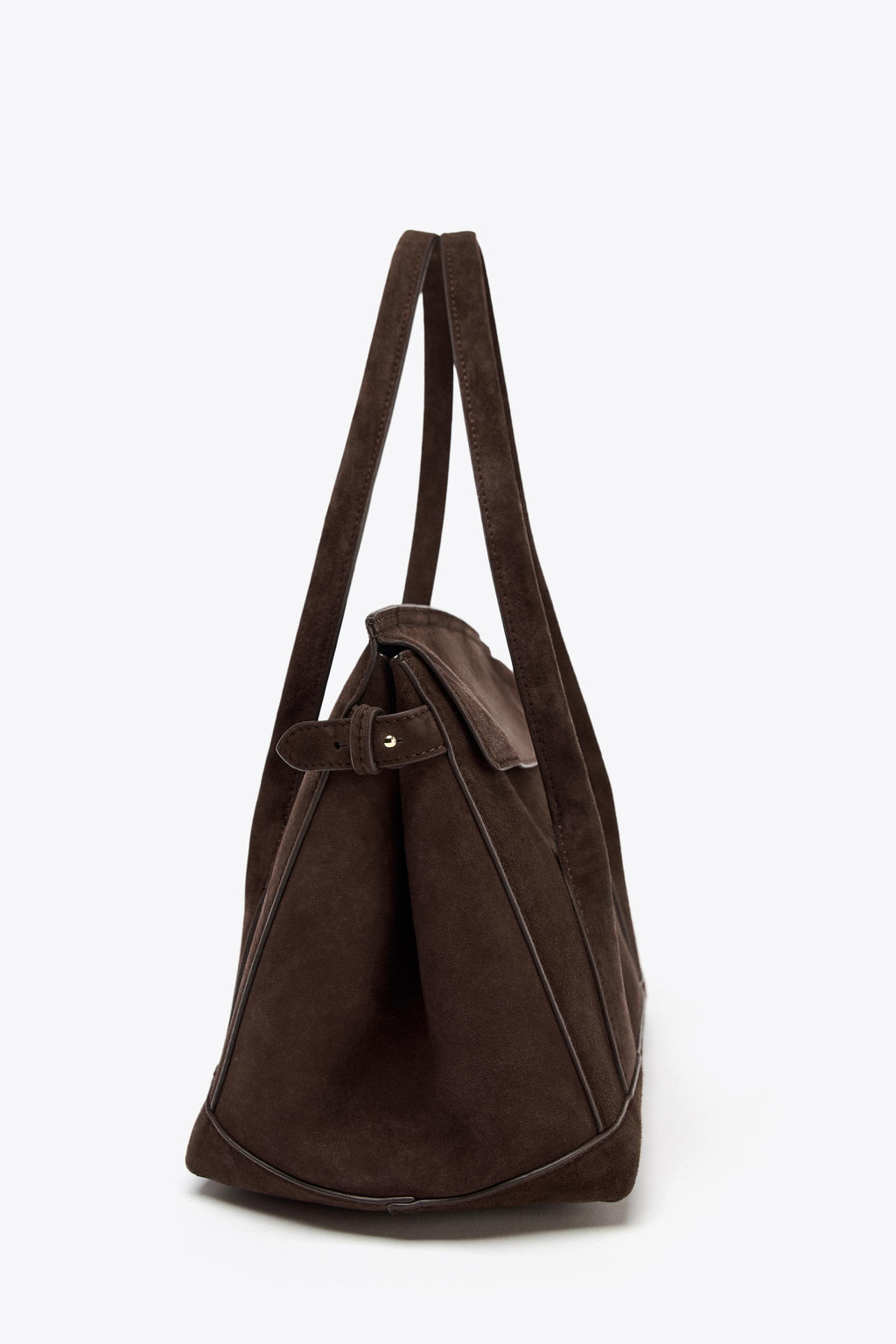 LEATHER CITY BAG - Zara фото 5