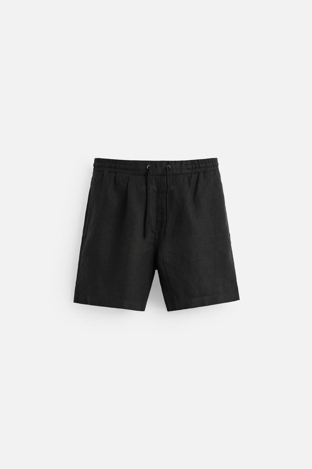 100% LINEN BERMUDA SHORTS - Zara фото 7