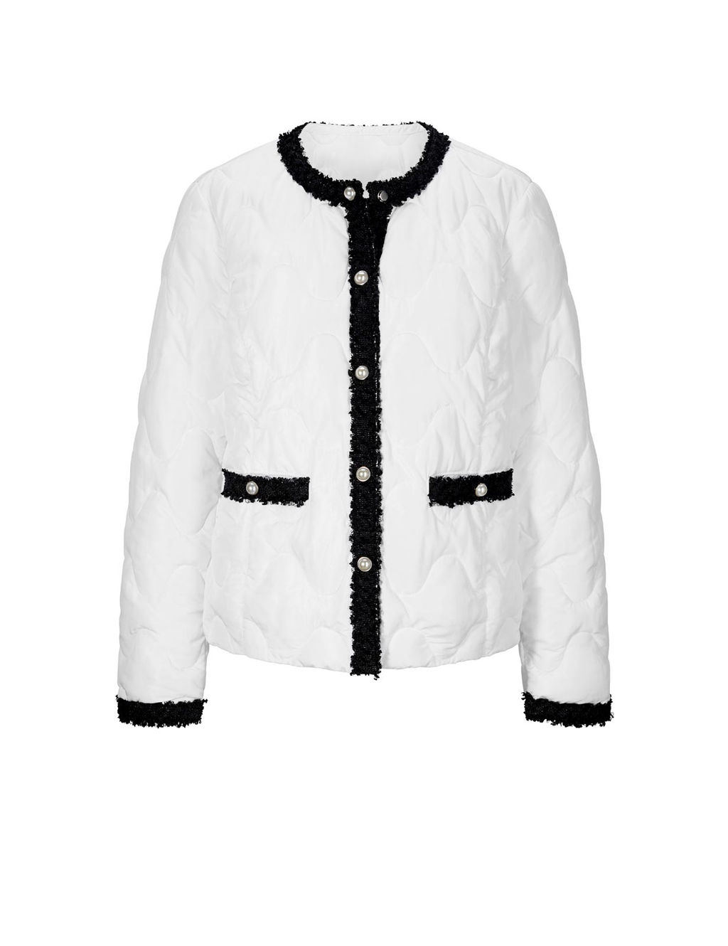 Жакет, бело-черный - Ashley brooke фото 2