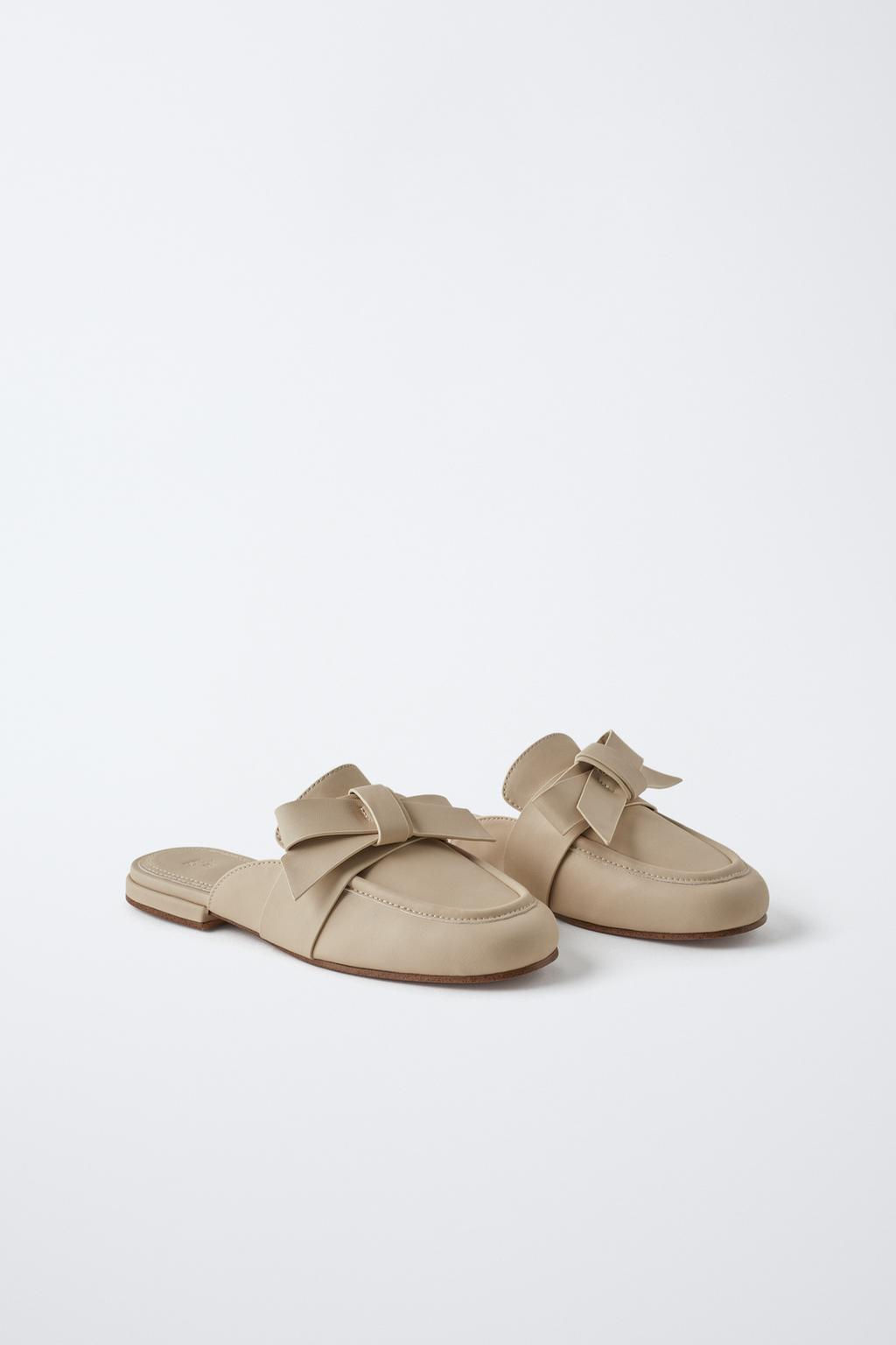 MULES WITH BOW DETAIL - Zara фото 2
