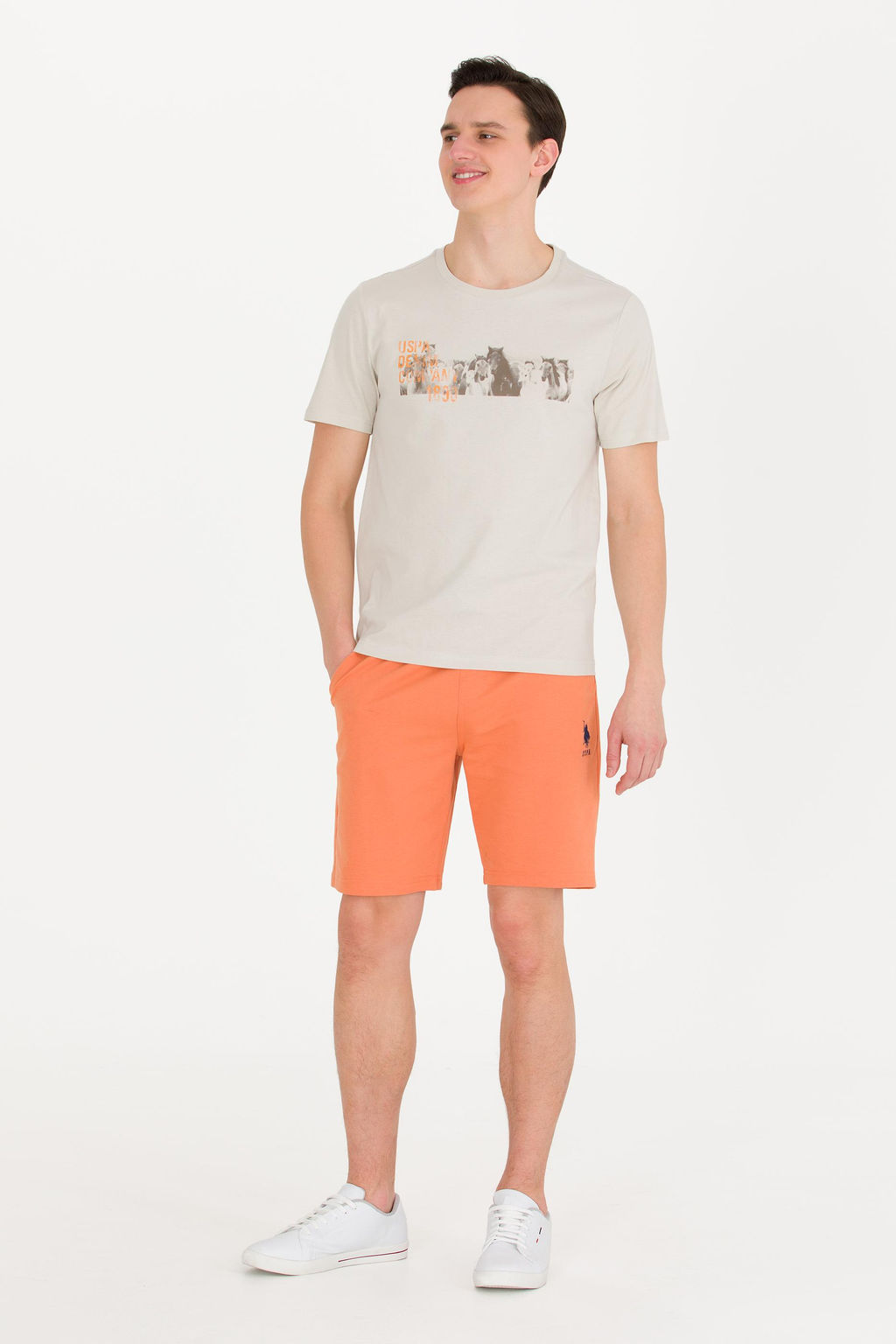 Мужская футболка с круглым вырезом Stone Stone - U.s. polo assn фото 16