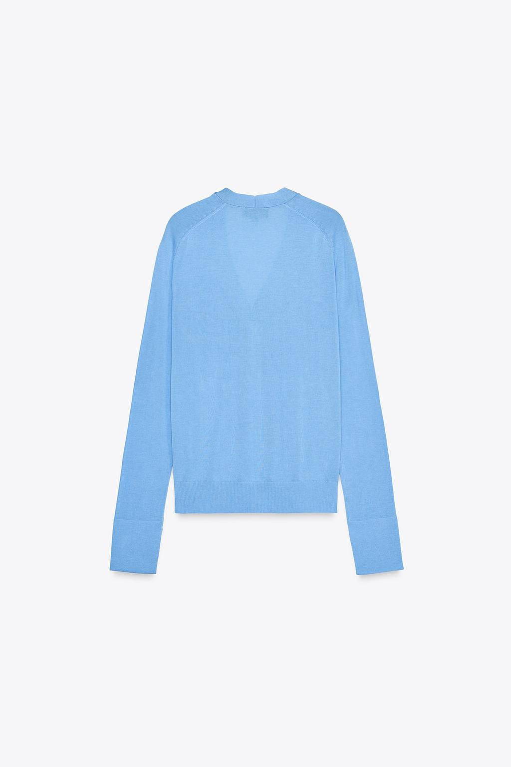 FINE KNIT CARDIGAN - Zara фото 6