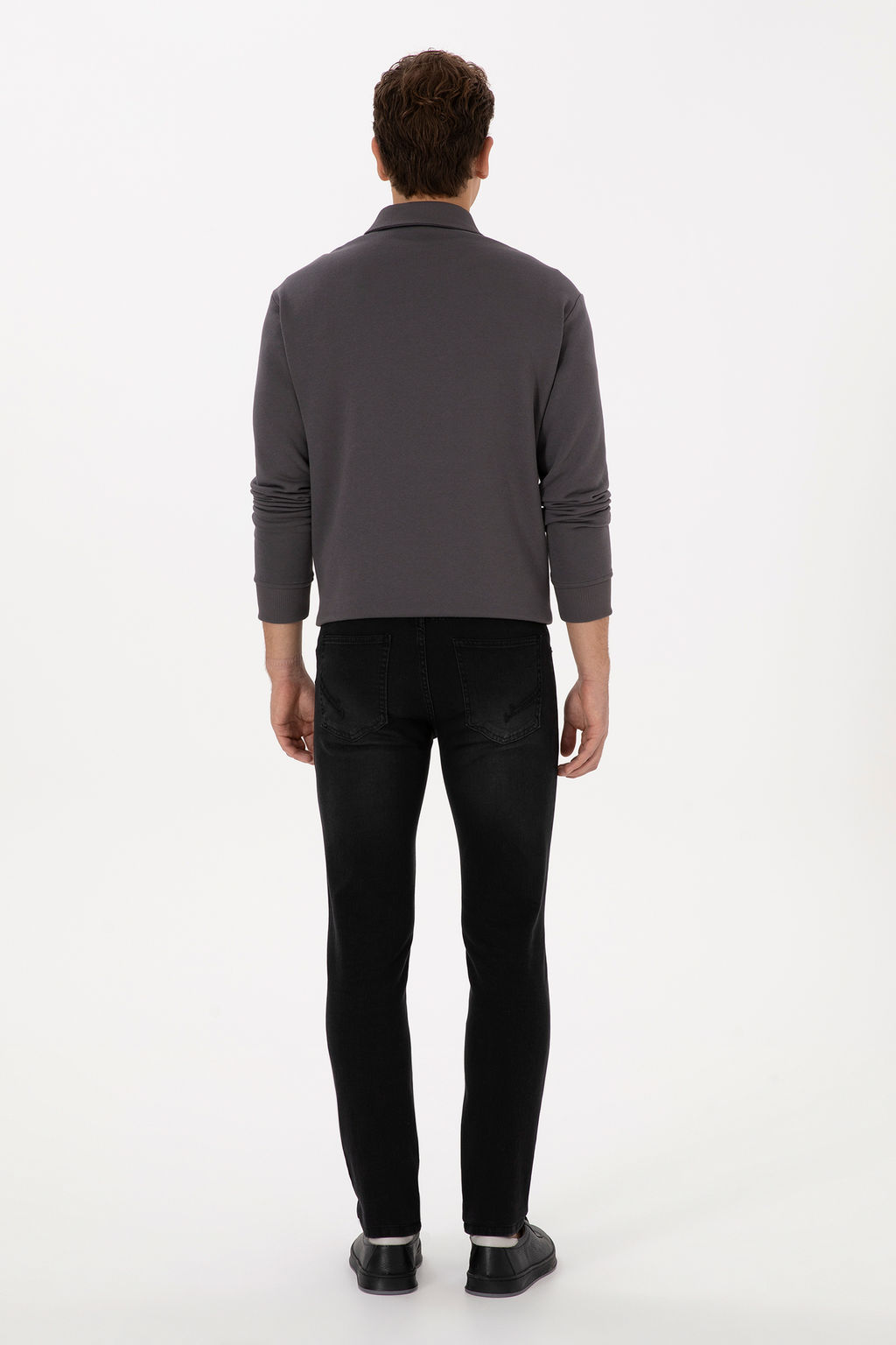 Erkek Siyah Slim Fit Jean Pantolon - U.s. polo assn фото 16
