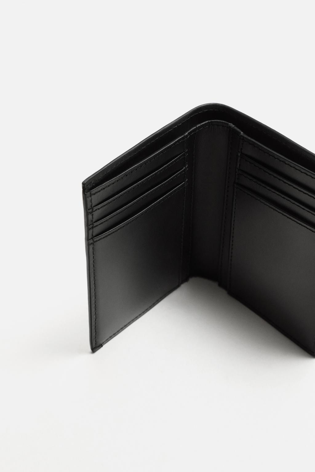 VERTICAL LEATHER CARD HOLDER - Zara фото 3