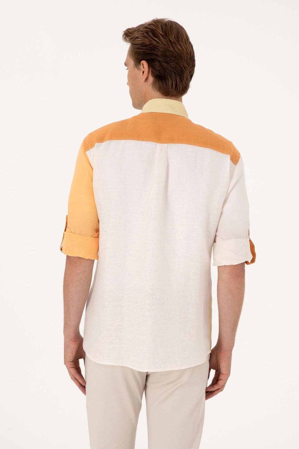 Erkek Turuncu Uzun Kollu G_mlek - U.s. polo assn фото 5