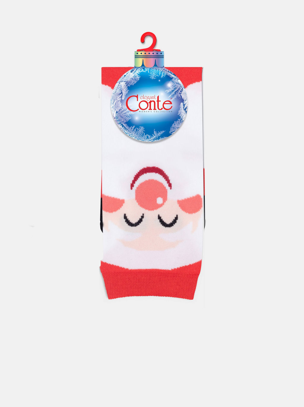 Цена за 2 пары. Носки новогодние красный - Conte elegant фото 6