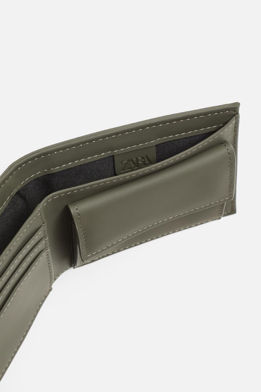 RUBBERISED WALLET - Zara фото 8