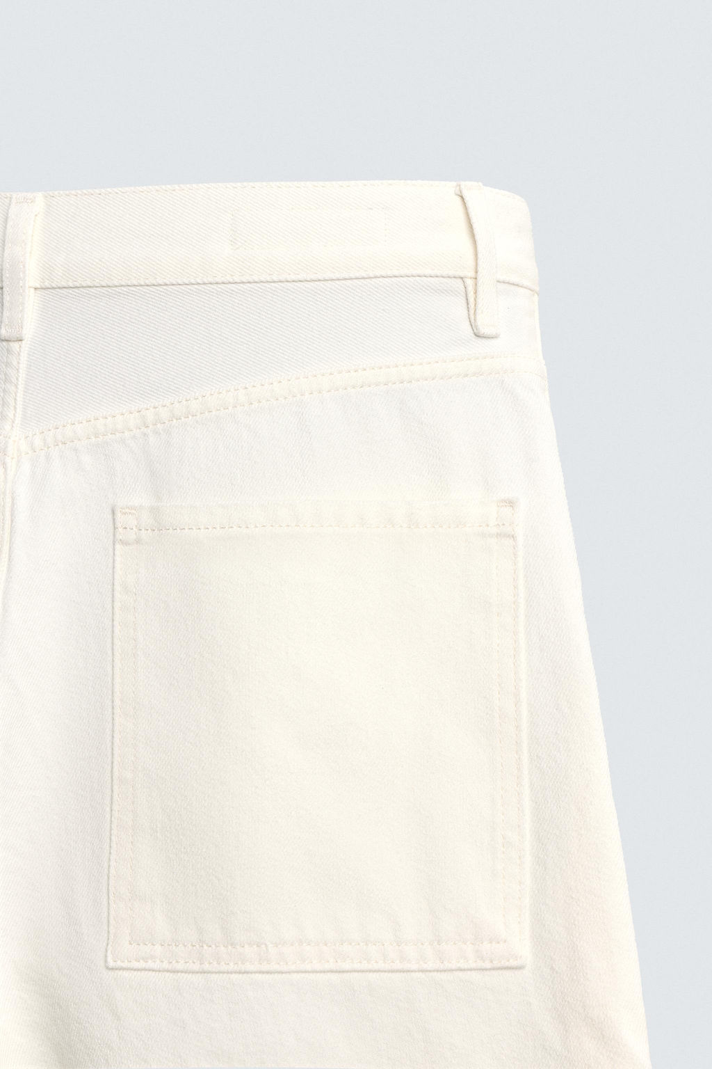 TAPERED WIDE-LEG JEANS - Zara фото 10