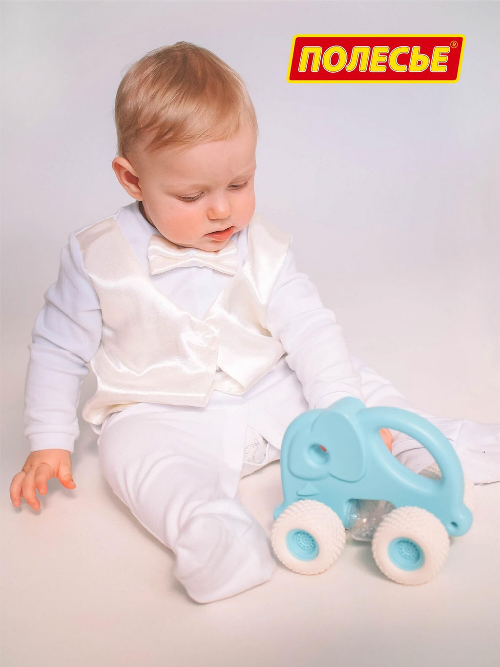 Беби Грипкар - Слоник (бирюзовый) - Полесье фото 10