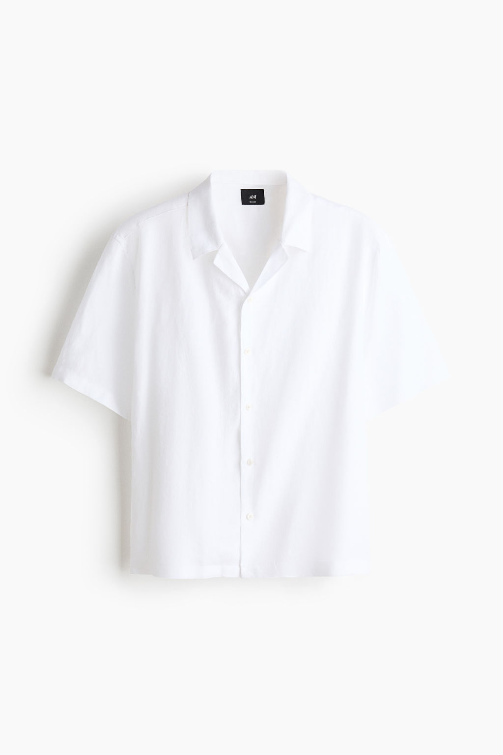Camisa resort de lino Relaxed Fit - H&m фото 2