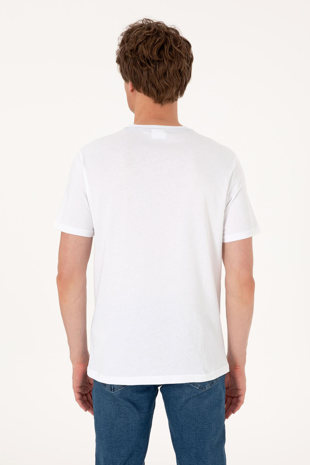 Erkek Beyaz Ti__rt - U.s. polo assn фото 4