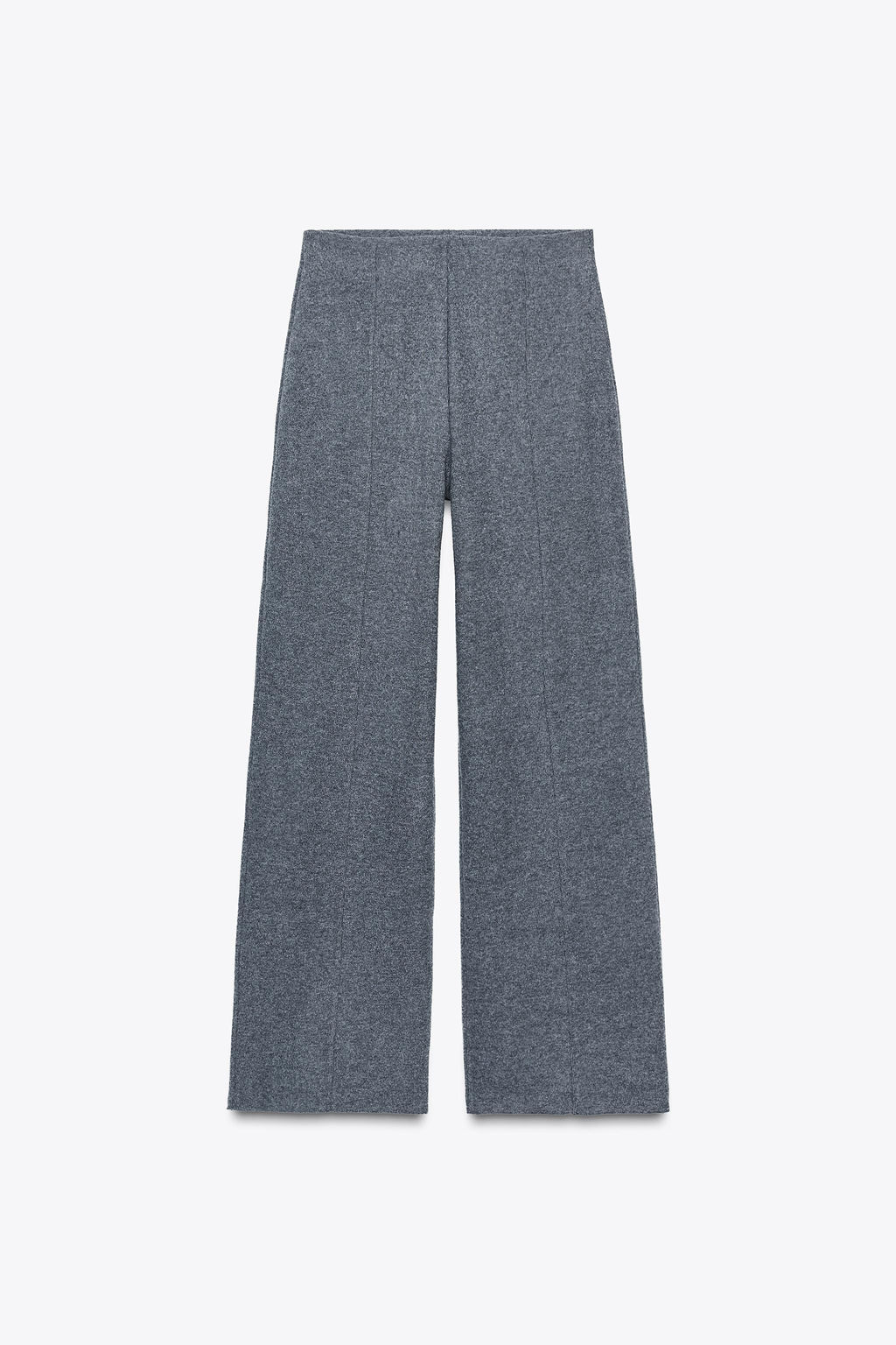 PANTAL?N PALAZZO SOFT TOUCH / Gris medio