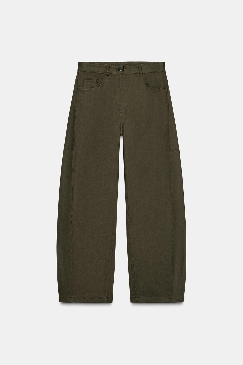ZW COLLECTION BALLOON TROUSERS - Zara фото 4