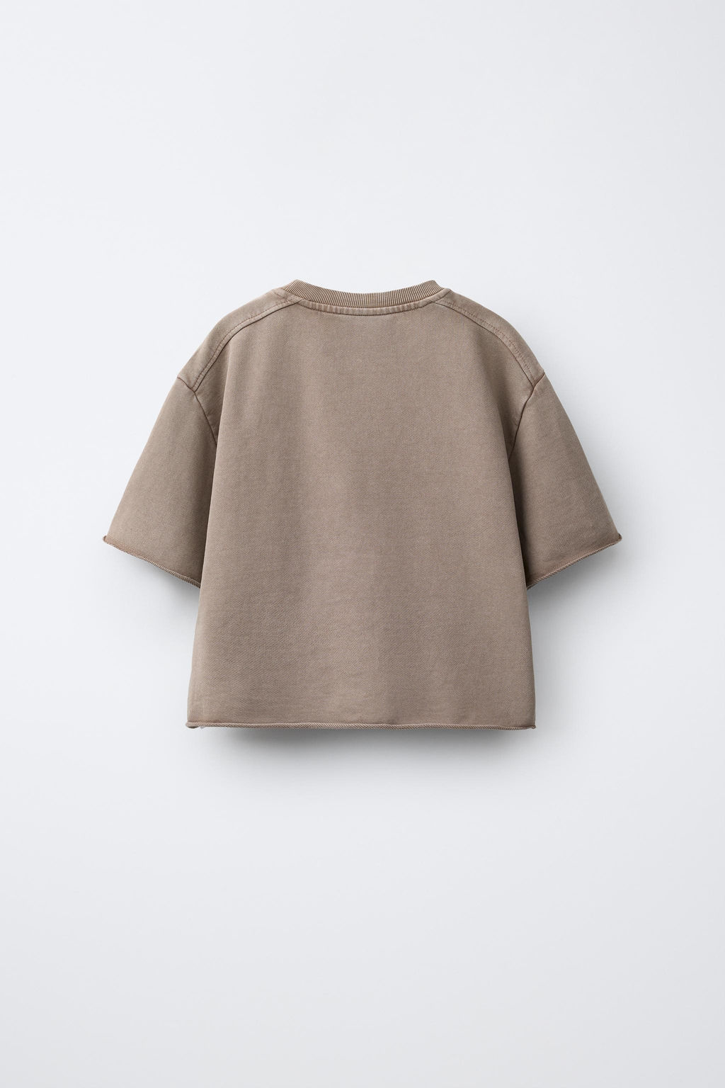 CAMISETA JOGGING EFECTO LAVADO / Caldero - Zara фото 12