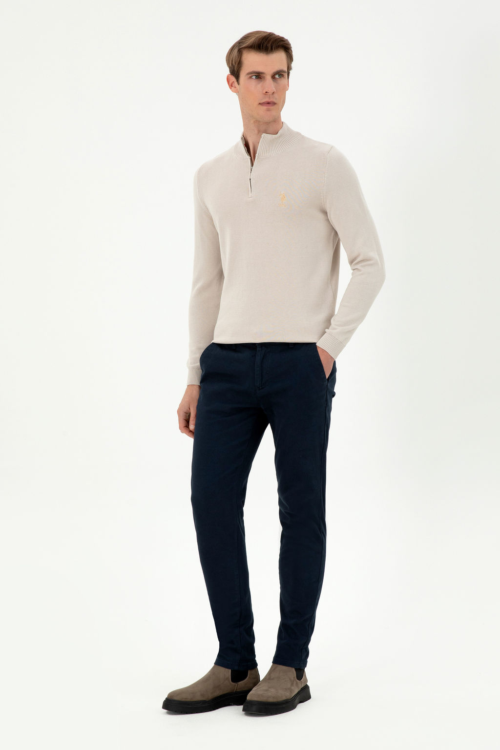 Мужской свитер с камнем Неожиданная скидка в корзине - U.s. polo assn фото 11