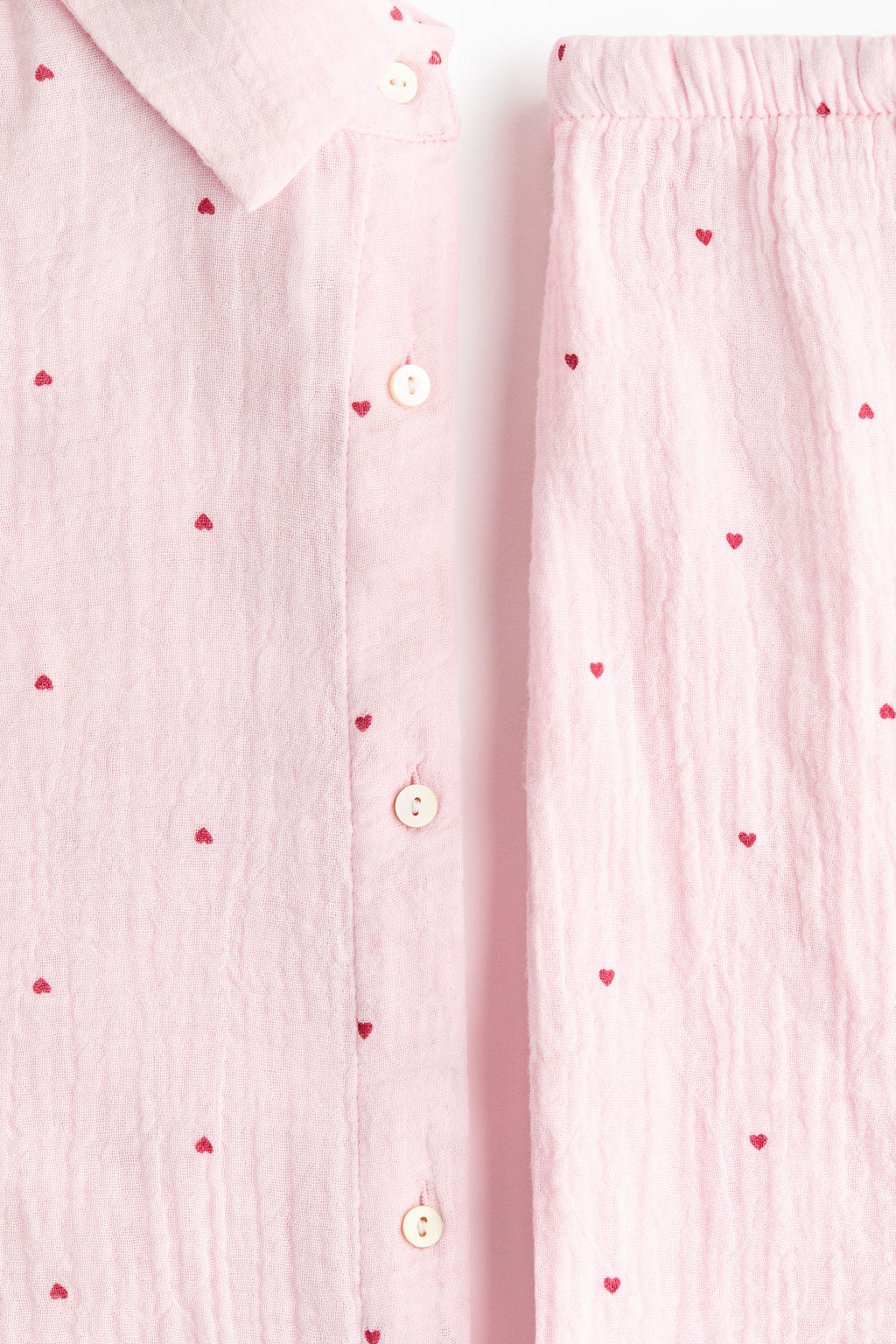 Camisa y pantal?n corto de pijama - H&m фото 17