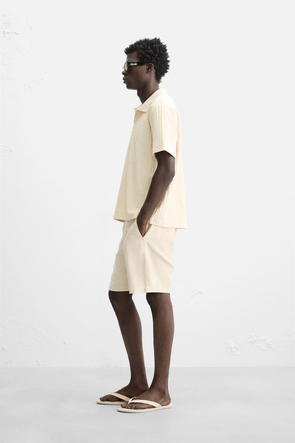 TEXTURED POLO SHIRT - Zara фото 4