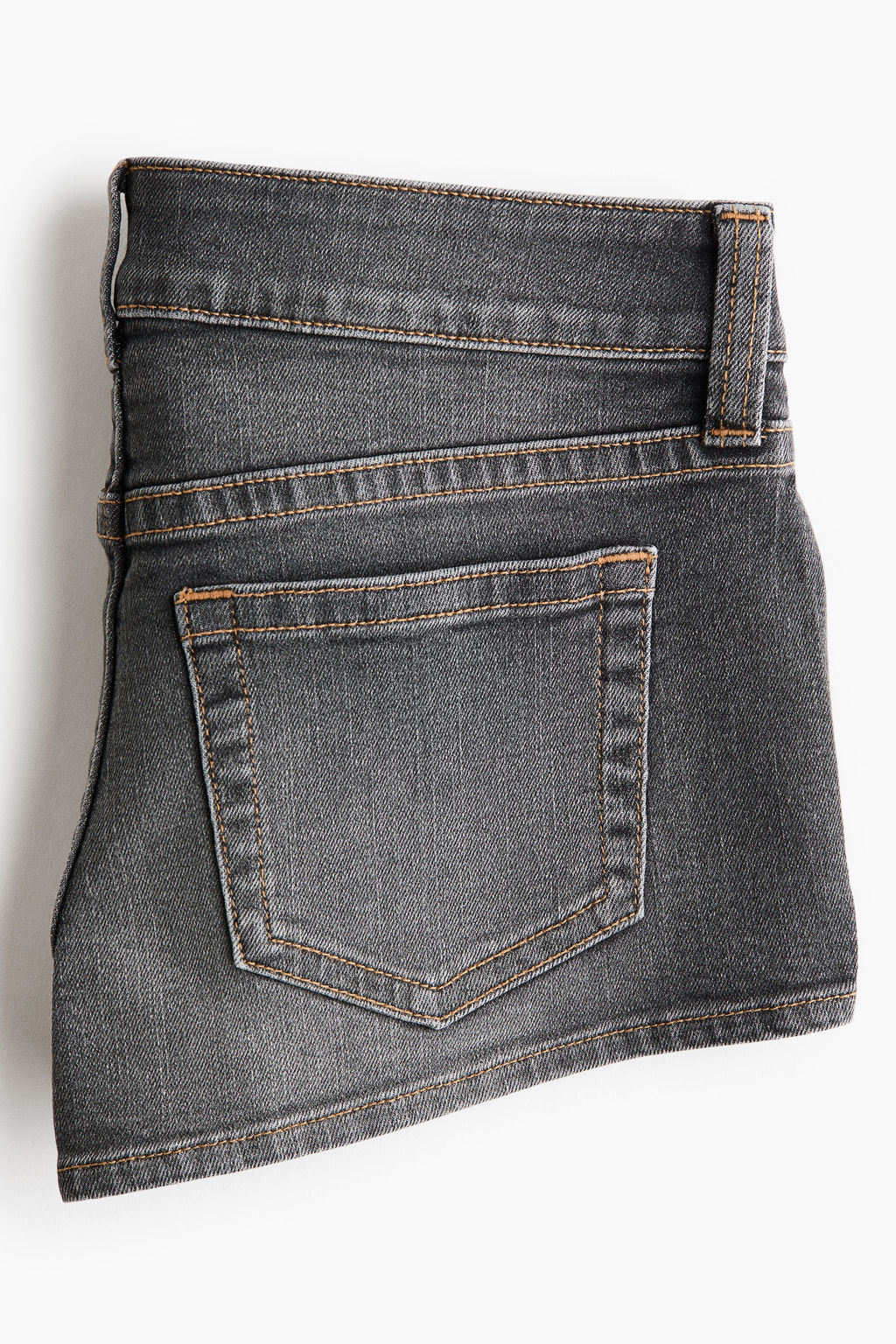 Minishorts denim de talle bajo - H&m фото 9