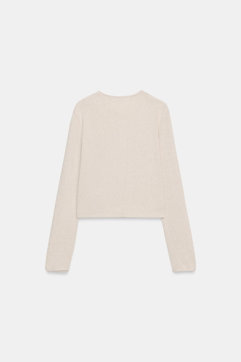 CHAQUETA BOTONES MANGA LARGA / Beige - Zara фото 9