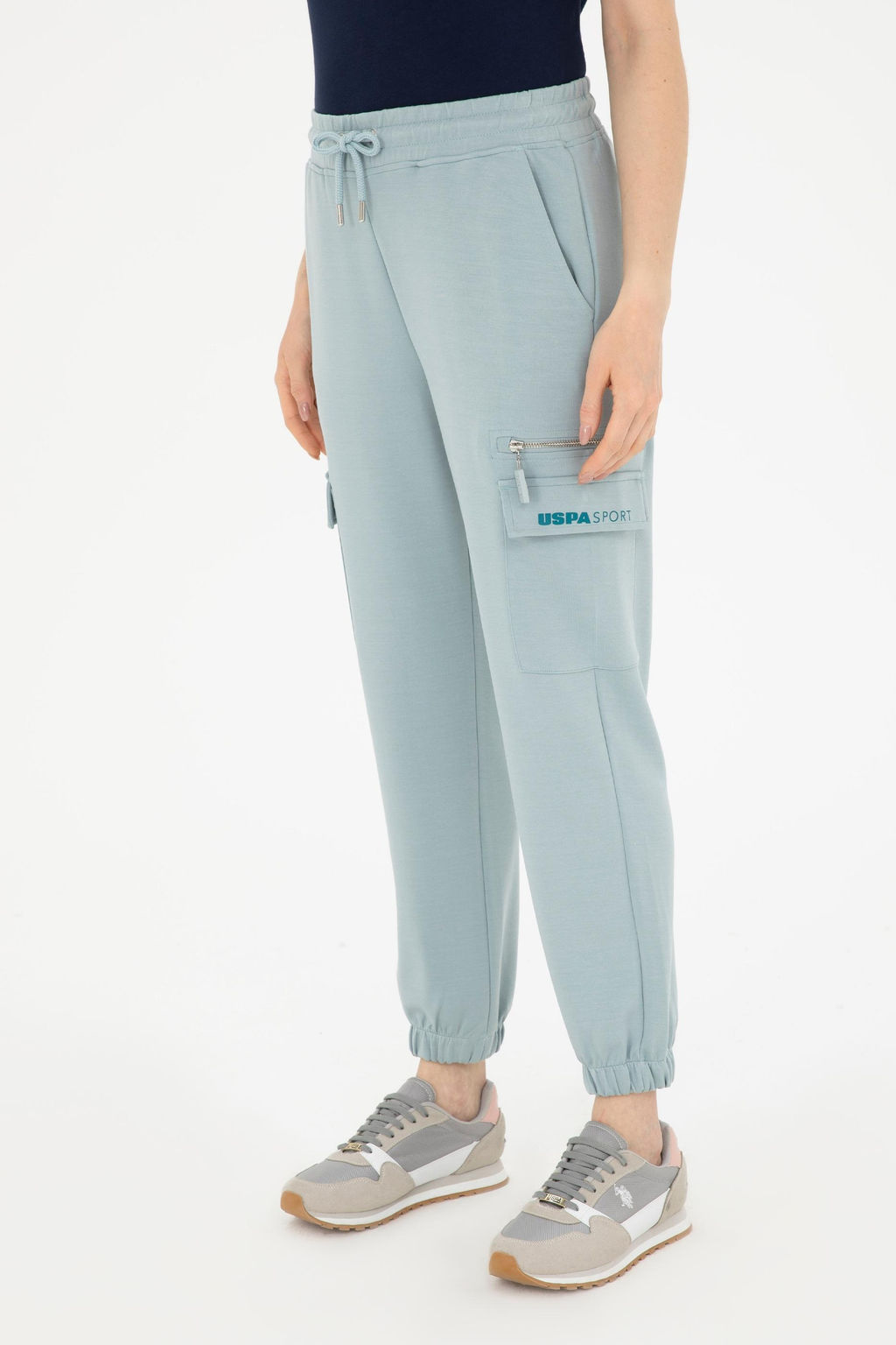 Женские спортивные штаны цвета морской волны Неожиданная скидка в корзине - U.s. polo assn фото 8