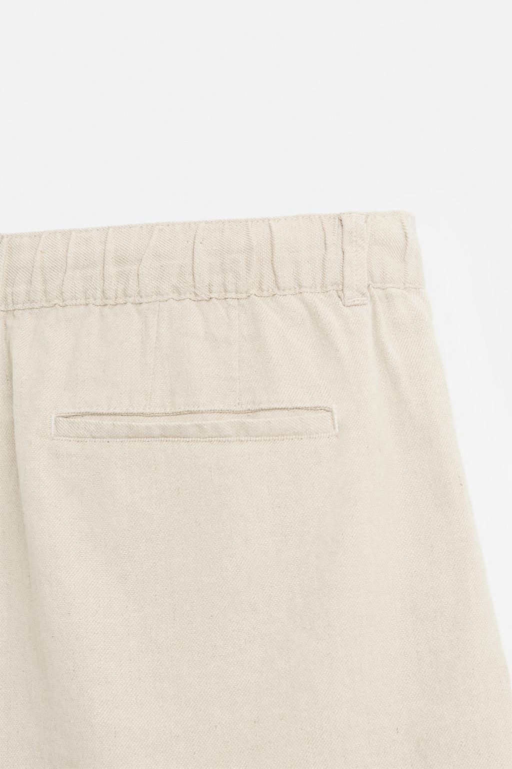 BERMUDA SHORTS LINEN BLEND - Zara фото 9