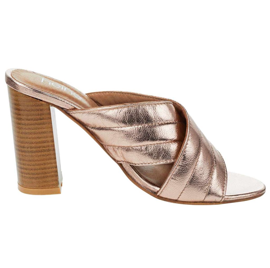 Шлепки, золотистые - Heine фото 3