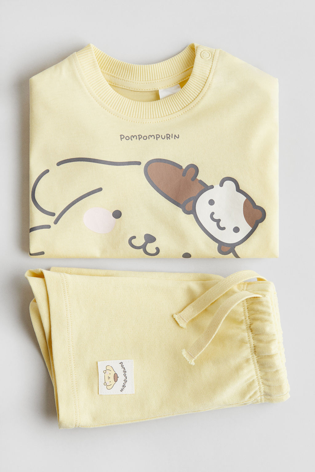 Conjunto de 2 piezas con motivo estampado