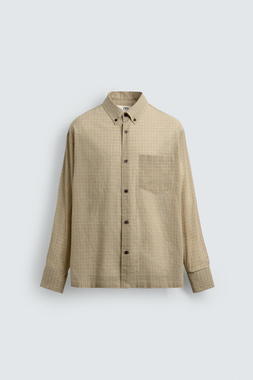 LIMITED EDITION CHECK SHIRT - Zara фото 7