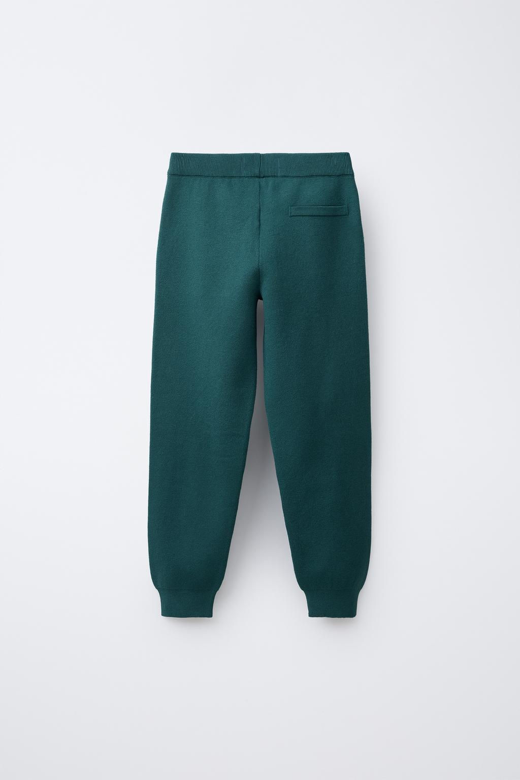 SOFT KNITTED JOGGER TROUSERS - Zara фото 6
