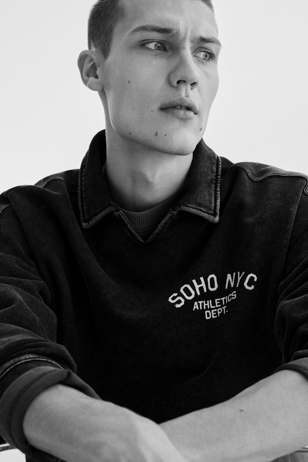 Sudadera de rugby Oversized Fit - H&m фото 7