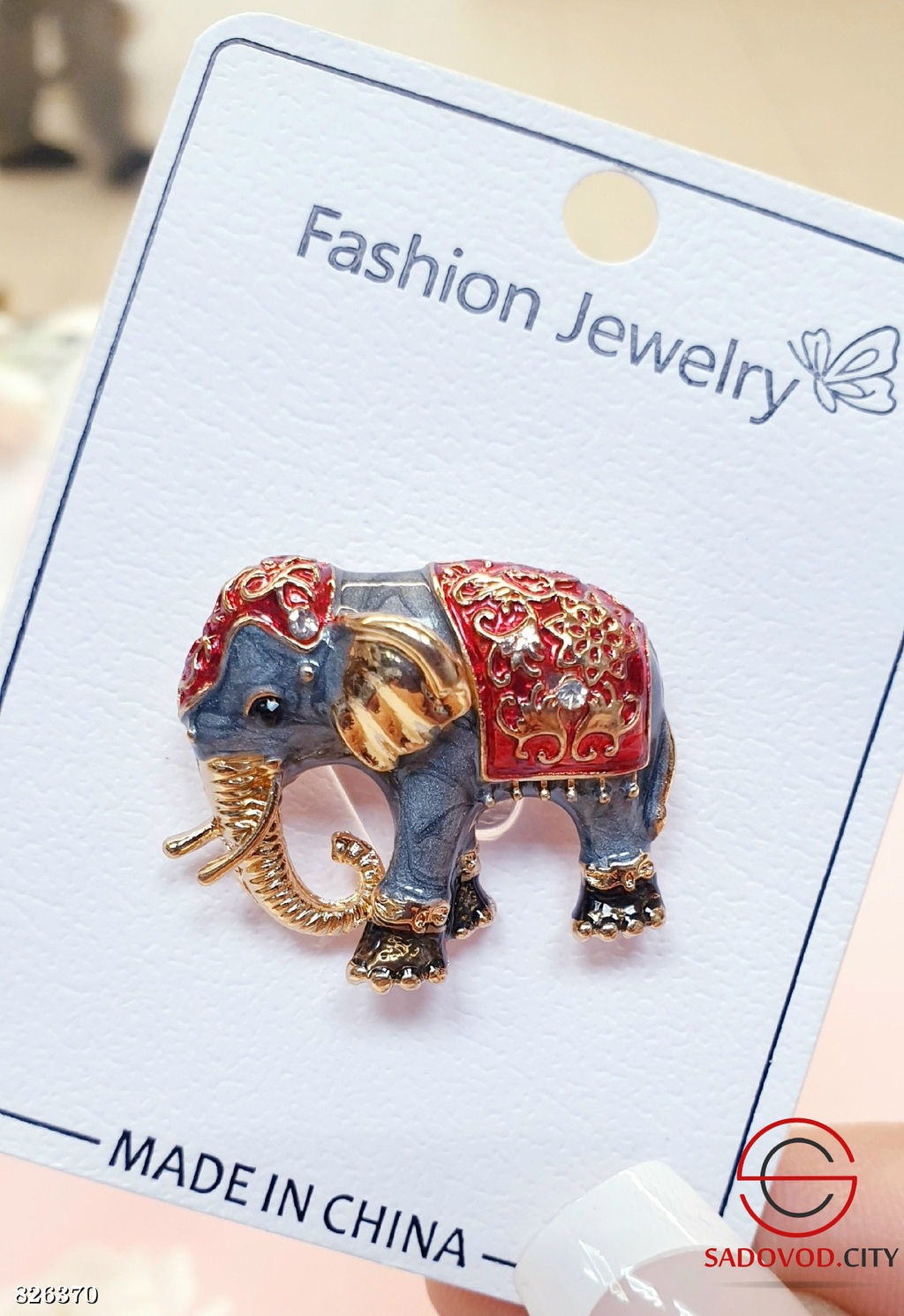 Брошь женская на булавке