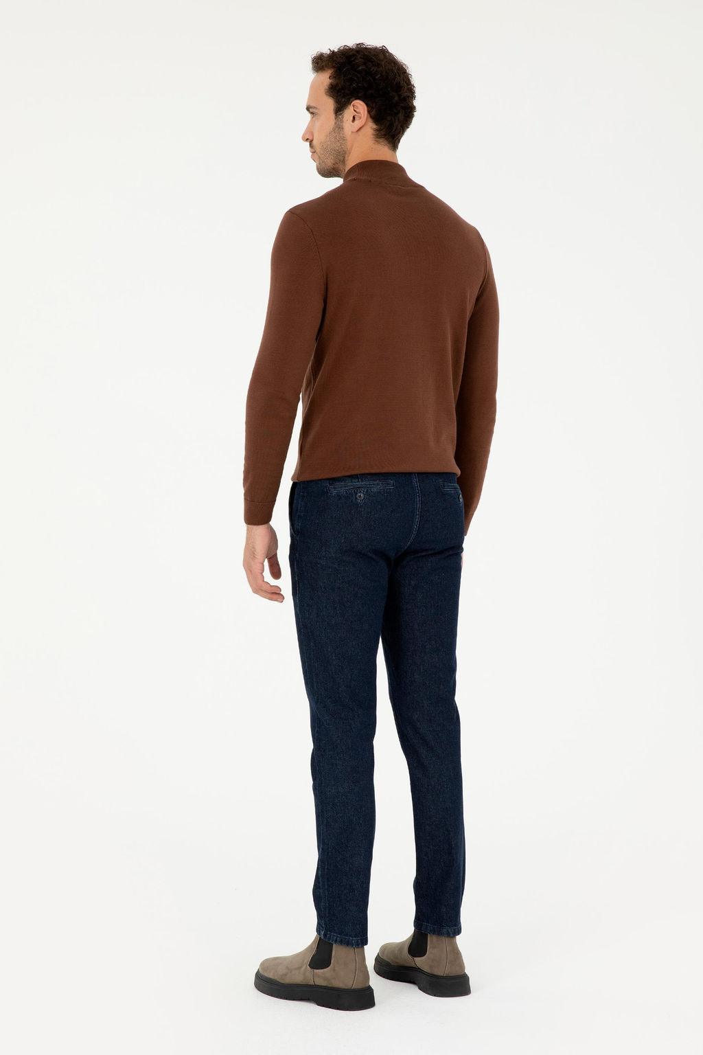 Мужские синие джинсовые брюки Неожиданная скидка в корзине - U.s. polo assn фото 4