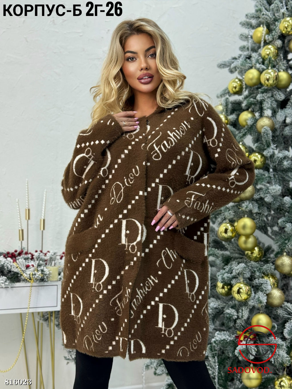 Кардиган женский с принтом - Bruno фото 13